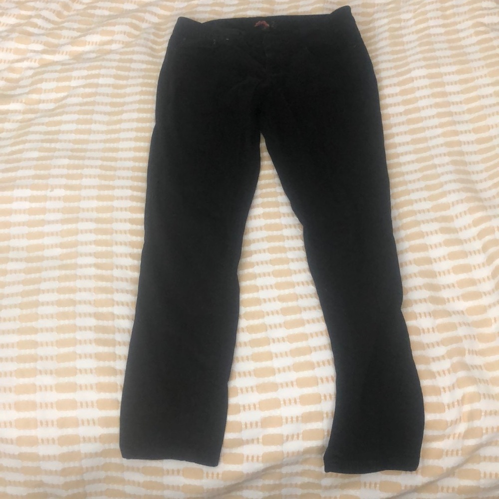 Black denim